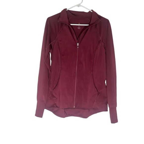 Tangerine Jackets & Blazers - Women's Tangerine Burgundy Jacket Size M